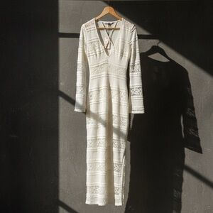 NWT White Beach Dress w/tags